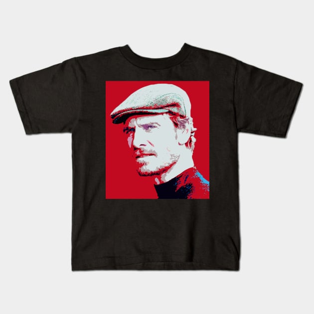 michael fassbender Kids T-Shirt by oryan80